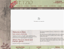 Tablet Screenshot of etzio.co.uk